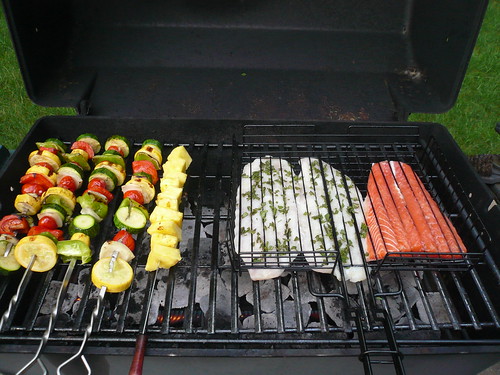 Major grilling action