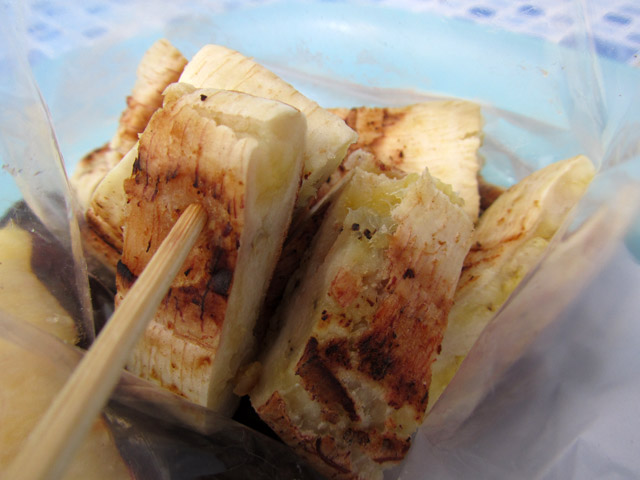 Grilled Normal Banana (Gluay Ping)