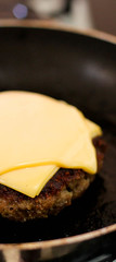 [American Burger] Burger Cook Cheese