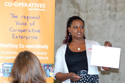 Dorothy Francis from Leicestershire’s Co-operative and Social Enterprise Development Agency