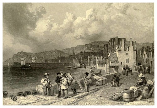017-Puerto de San Pierre-Francia-Stanfield's coast scenery…1836- Clarkson Stanfield