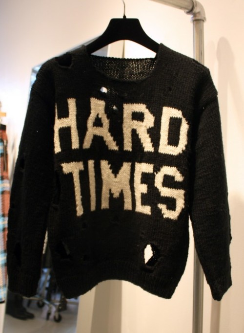 Hard Times Machine Knit Sweater