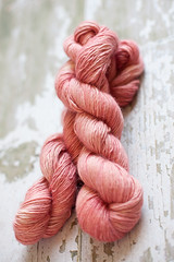 'Ballet Slipper' Baby Alpaca/Wool/Silk Single ply DK