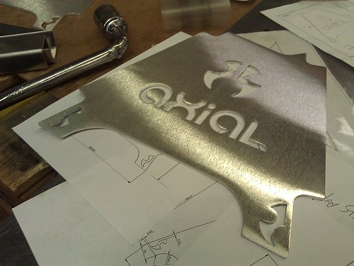 Laser Cutting Axial Logo