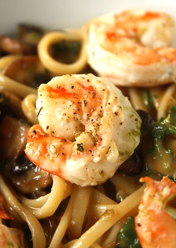 My Spicy Noodles with Mairlyn Smith's Garlic Shrimp