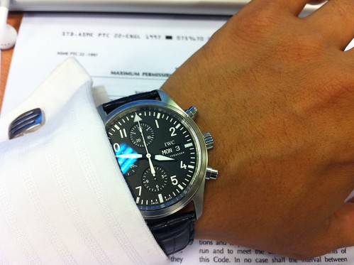 IWC 3717 Pilot's Watch Chronograph