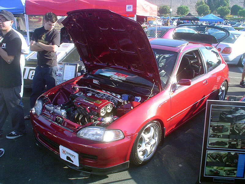  and what not but he's currently building an FD2inspired Civic Si sedan 