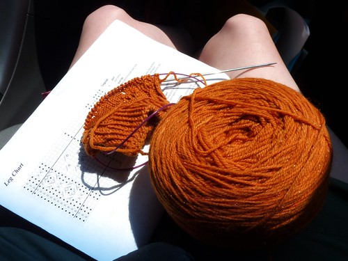 Knitting Socks on the Road