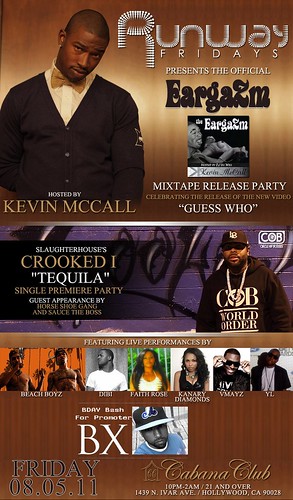 Kevin McCall Mixtape Release, Crooked I's Single Premiere, & More Live! by VVKPhoto