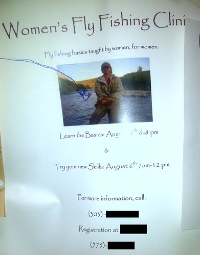 Women's Fly Fishing Clinic: Fly fishing basics taught by women, for women.
