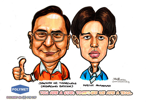 Caricatures for Polymet - 11
