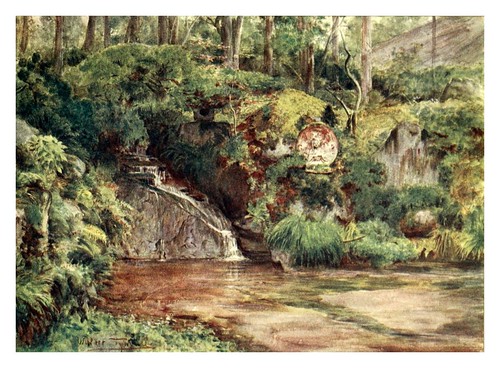 006-Un jardin de rocas en Nikko-Japanese gardens 1912-Walter Tyndale