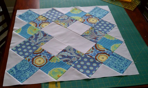 Blue Katie's Choice block by bryanhousequilts