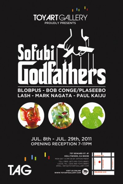 Sofubi Godfathers Show at TAG
