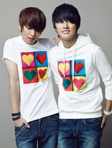 Jung Yong Hwa and Yoon Si Yoon for NII Spring 2010 Ad Campaign