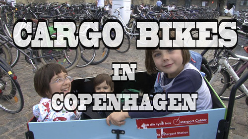 Copenhagen Cargo Bikes on Vimeo by Streetfilms by oo Felix oo