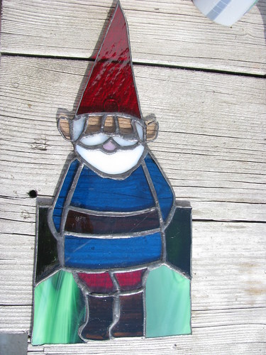 Gnome Stained Glass