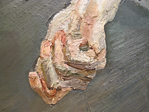 Lucian Freud 'Two Women' 1992 (close up hand - 3 of 3) by LizBallerPhotos