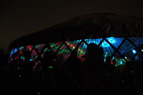 BCN Lazer Yurt - Evolve Festival 2011