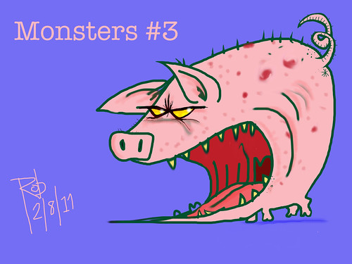 Monsters#3 by killercarrot