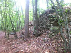  Rock Outcropping on Backcountry Trail 