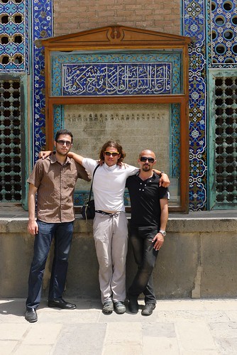 Hamid, Jeremie, and friend.