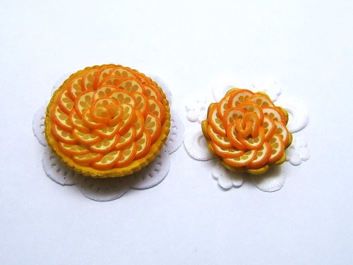 Valencian orange tarts