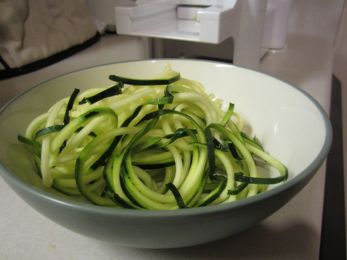 zucchini "pasta"