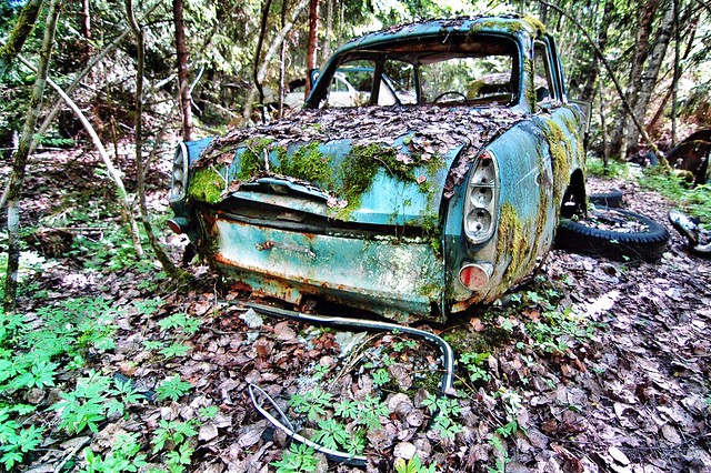 3 classic cars cemetery car vw volkswagen nikon rust geocaching d70 nikond70 sweden decay iii type geocache boxer vehicle oldtimer rusting junkyard 1500 decaying type3 bromley urbex aircooled notchback youngtimer båstnäs gc1ehde