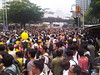 Crowd retreats at sight of water cannon by freemalaysiatoday