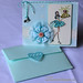Romantic blue + envelope