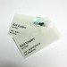 clear plastic business cards - biglietti da visita pvc trasparente bilucido