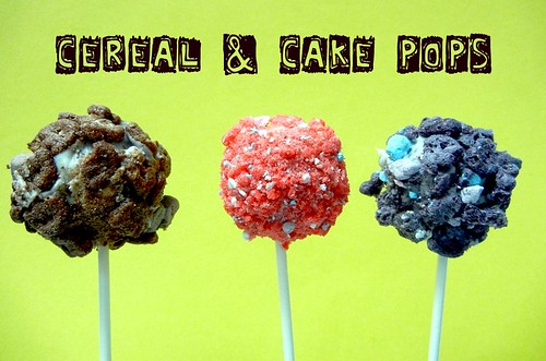 cereal & cake pops