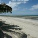 Praia frente ao acampamento em Dar es Salaam