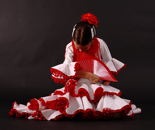 Una Flamenca en el estudio by Ezequiel Pallarés