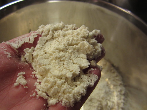 combined flour/butter mix