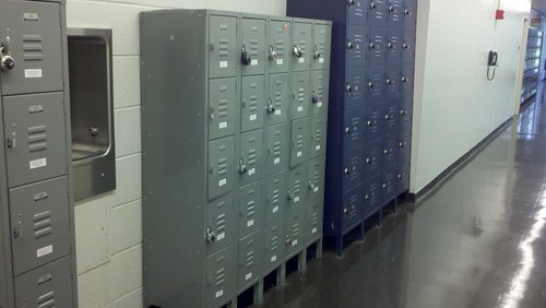 Lockers Greenwich St NYC by Gale's Industrial Supply