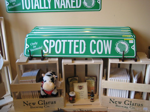 Spotted Cow sign