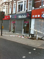 T-Mobile Shop Damage by mcgillianaire