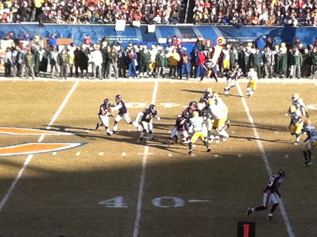 Bears opening Drive NFC CHAMPIONSHIP GAME