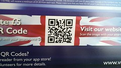 XH558 QR code, the snap this to donate isn't n...