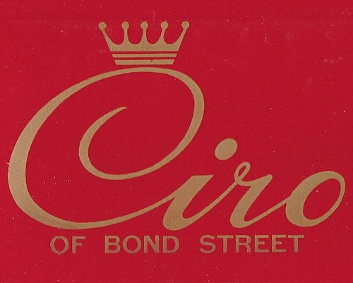 Ciro of Bond Street Vintage Matchbook by hmdavid