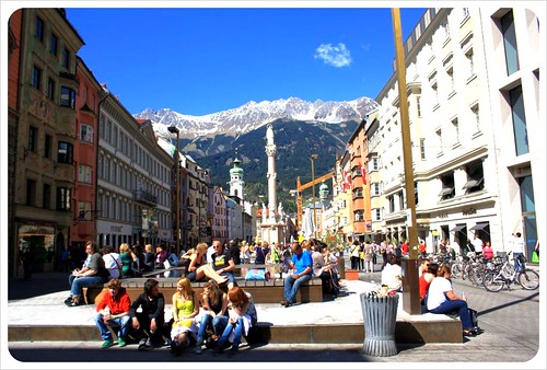 Innsbruck town center
