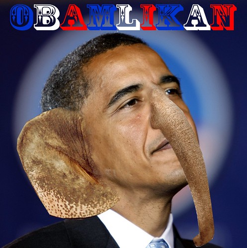 OBAMLIKAN by Colonel Flick
