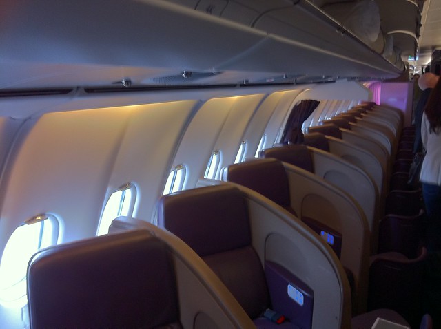 Virgin Atlantic Upper Class Cabin and Seats