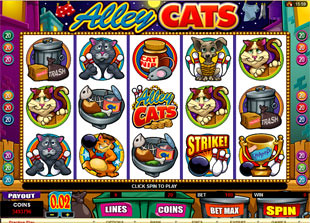 Alley Cats Slot Machine