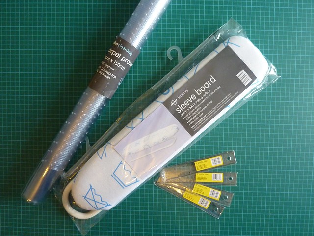 Carpet Protector, Sleeve Board, Small Rulers