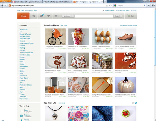 Etsy Front Page Treasury