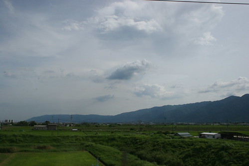 Mountains from shinkanen