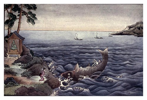 007-Isla Chikubu-Ancient tales and folklore of Japan-1908-Mo-No-Yuki